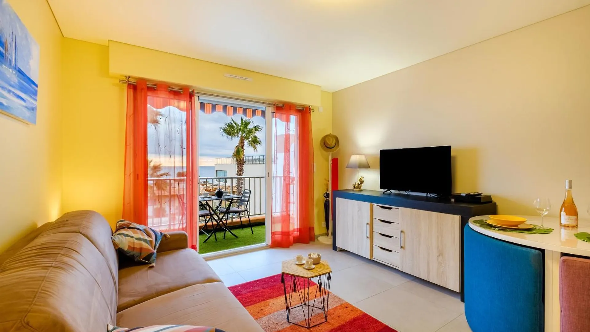 Studio Etoile De Mer - Vue Mer Villeneuve-Loubet Apartment